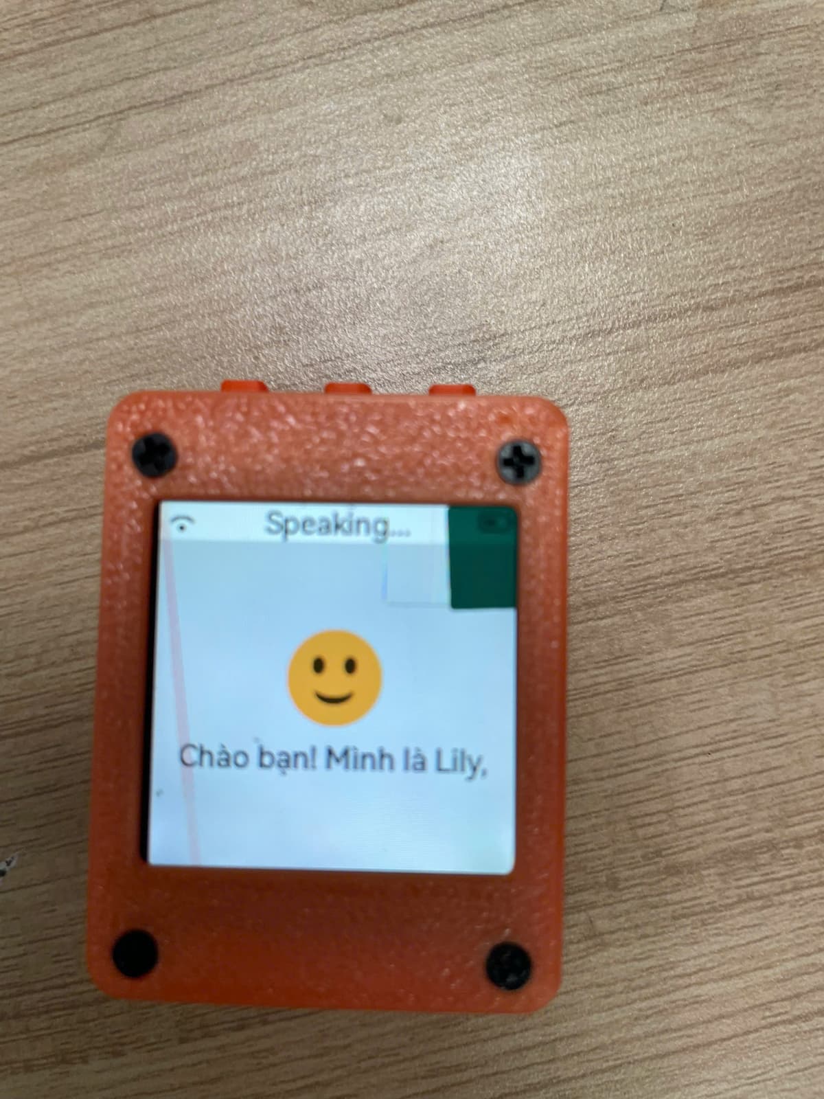 Bước 11: Trạng thái Speaking